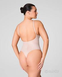 Body Sposa con schiena scoperta contenitivo Spanx