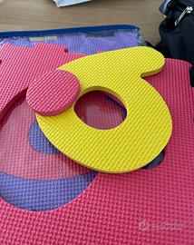 Quadrotti tappeto bambino