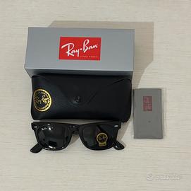 Ray-Ban Wayfarer 54-18 Occhiali da Sole - Nero