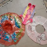 Costume bimba e salvagente ciambella 0-3