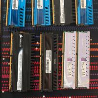 Lotto RAM DDR3 desktop varie marche