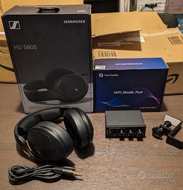 Cuffie HiFi originali Sennheiser HD560S