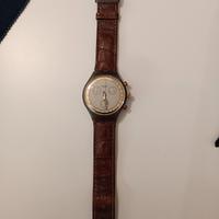 Orologio Chrono Swatch modello Goldfinger Ag1990