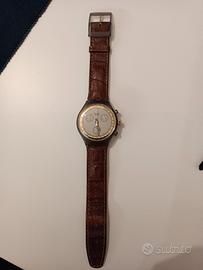 Orologio Chrono Swatch modello Goldfinger Ag1990