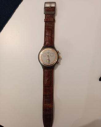 Orologio Chrono Swatch modello Goldfinger Ag1990