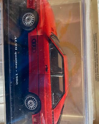 Due modelli audi A4 anni 80
