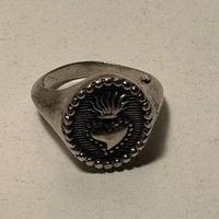 Anello Amen Sacro Cuore argento 925