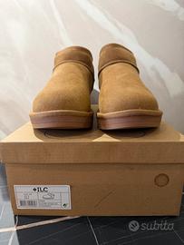 Stivaletti ILC cognac imbottiti tg.42