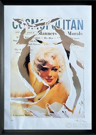 Marilyn Cosmopolitan - Mimmo Rotella (1918-2006)