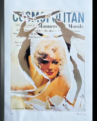 Marilyn Cosmopolitan - Mimmo Rotella (1918-2006)