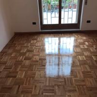 Levigatura e posa del parquet