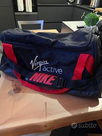 Borsone palestra Nike x Virgin Active nero/rosso