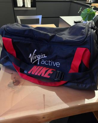 Borsone palestra Nike x Virgin Active nero/rosso