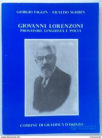1987 Giovanni Lorenzoni prosatore. GRADISCA D'IS