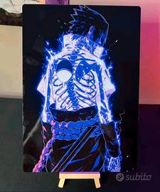 Poster metal Sasuke Uchiha 4K