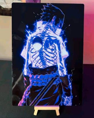 Poster metal Sasuke Uchiha 4K