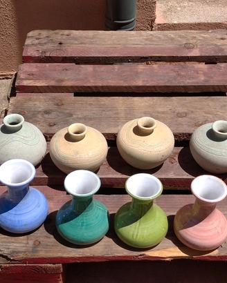 Vasetti di ceramica 