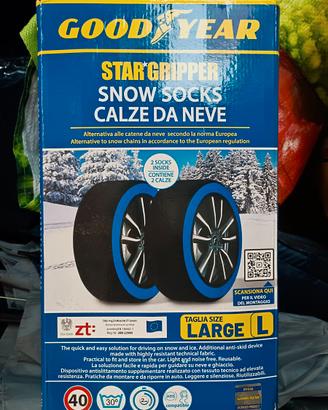 Calze da Neve Omologate GoodYear size L