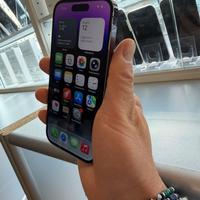 iphone 14 Pro 256gb batteria 100% deep purple