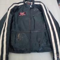 Giacca da uomo  riders vintage vera pelle