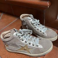 Stivaletti in pelle beige x bambina  NeroGiardini