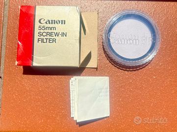 Filtro fotografico Canon 55 mm Skylight 1x