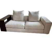 Divano 2 posti Groundpiece ecrù Flexform