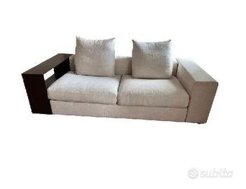 Divano 2 posti Groundpiece ecrù Flexform