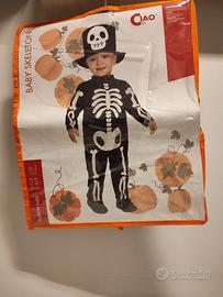 Vestito bimbo scheletro