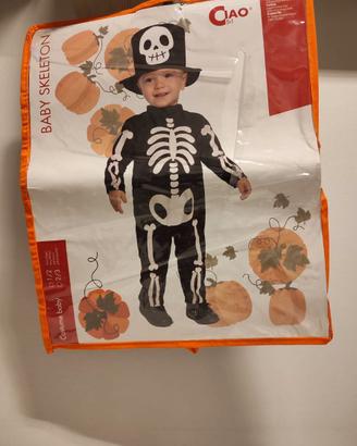 Vestito bimbo scheletro