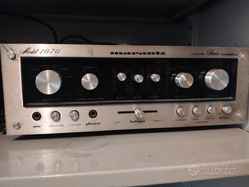 impianto HiFi vintage 