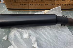 Scarico Moto Guzzi v7 stone 850 lato destro