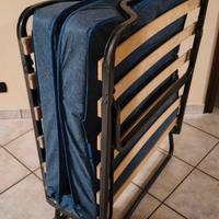 brandina pieghevole con materasso 