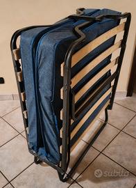 brandina pieghevole con materasso 