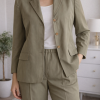 Tailleur Donna Verde Cachi Taglia 54/XL – Completo