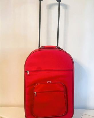 Trolley rosso da viaggio