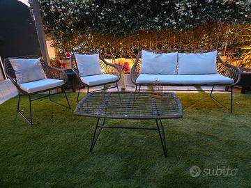 Set salotto giardino
