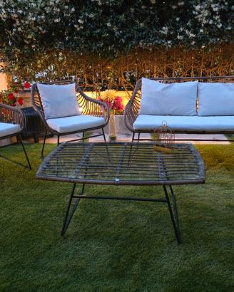 Set salotto giardino