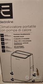 Climatizzatore con pompa di calore nuovo.