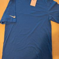 T-SHIRT NIKE UOMO TAGLIA M BLU NUOVA
