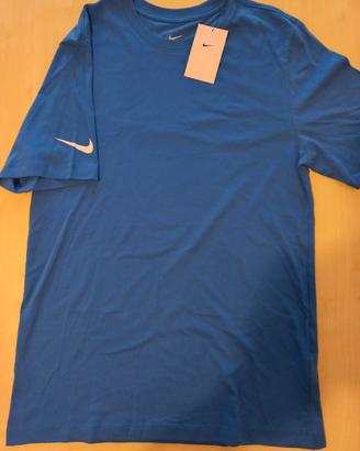 T-SHIRT NIKE UOMO TAGLIA M BLU NUOVA