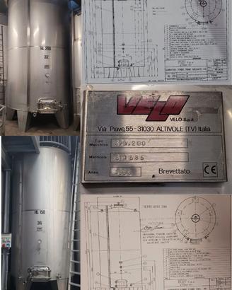 Attrezzature enologiche inox - serbatoi macchinari
