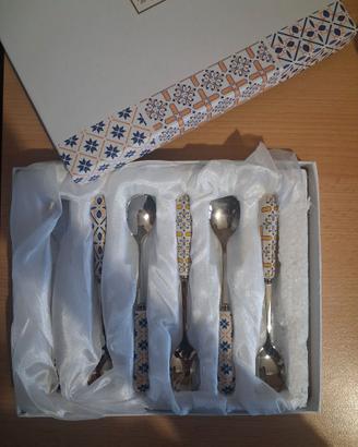 Le stelle set 6 pz cucchiaini note di capri