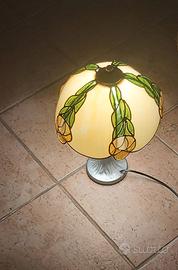 splendida lampada da tavolo abat-jour  tiffany