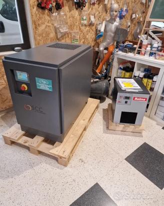compressore a vite silenzioso con garanzia