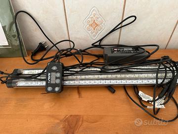 Digital dimmer per acquario e 3 tubi led
