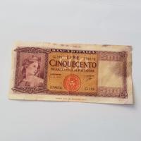 cartamoneta da 500 lire