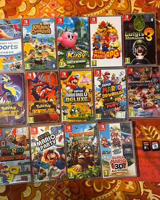 Giochi switch - a lotto o singoli. Prezzi sotto