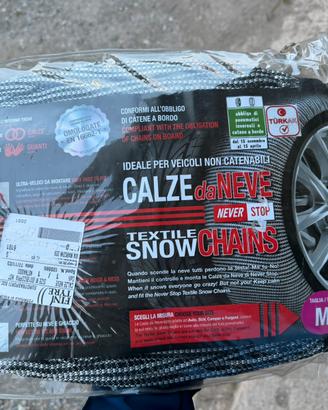 Calze da neve tessili