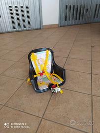 Seggiolino anteriore bicicletta